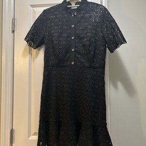 Sandro Dress Classy Black Size L Brand New